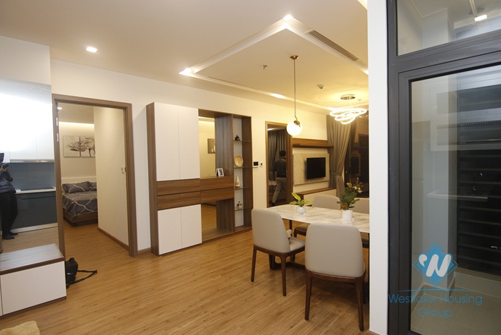 High floor two bedrooms apartment for rent in Vinhome Metropolis, Ba Dinh district, Ha Noi